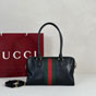 Gucci Borsetto Medium Boston Bag Black 866732 AAGIQ 1053 - thumb-2