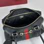 Gucci Borsetto Medium Boston Bag Black 866732 AAGIQ 1053 - thumb-5