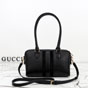 Gucci Borsetto Medium Boston Bag Black 866732 AAHA6 1000 - thumb-3