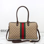 Gucci Borsetto Large Boston Bag Sand Brown 866734 FAFV9 9653 - thumb-3