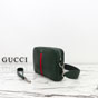 Gucci Web Trademark Small Crossbody Bag Dark Green 866982 AAGIH 3044 - thumb-2