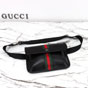 Gucci Web Trademark Small Belt Bag Black 867032 AAGIH 1057 - thumb-4