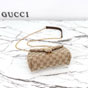 Gucci GG Marmont Mini Shoulder Bag Sand Brown 867360 FAF05 9651 - thumb-4
