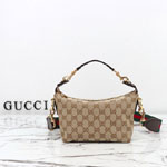 Gucci Brera Small Crossbody Bag Sand Brown 871595 FAFV9 9653