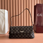 Gucci Madison Medium Shoulder Bag Black 874744 FAF8W 1144