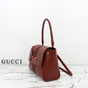 Gucci Paparazzo Medium Top Handle Bag Chestnut 875018 AAGIQ 2243 - thumb-2