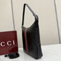 Gucci Lunetta Medium Crossbody Bag Black Soft 875117 AAGF7 1053 - thumb-2
