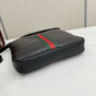 Gucci Lunetta Medium Crossbody Bag Black Soft 875117 AAGF7 1053 - thumb-4
