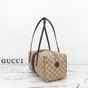 Gucci Melrose Medium Boston Bag Sand Brown 875228 FAF79 8547 - thumb-2