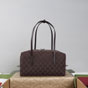 Gucci Melrose Medium Boston Bag Dark Brown 875228 FAF7X 2543 - thumb-3