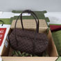 Gucci Melrose Medium Boston Bag Dark Brown 875228 FAF7X 2543 - thumb-5