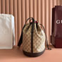 Gucci Venice Large Bucket Bag Sand Brown 875238 FAF79 8547 - thumb-2