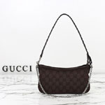 Gucci Gossip Small Shoulder Bag Dark Brown 875847 FAFV4 2543