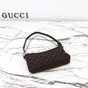 Gucci Gossip Small Shoulder Bag Dark Brown 875847 FAFV4 2543 - thumb-4