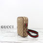 Gucci Tag Small Crossbody Bag Sand Brown A0022Z FAGBV 9653 - thumb-2