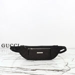 Gucci Flatpack Small Belt Bag Black A00230 FAGBV 1000