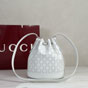 Gucci Venice Small Bucket Bag White A002GW AAG3G 9214 - thumb-2