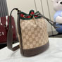Gucci Venice Small Bucket Bag Sand Brown A002GW FAF79 8547 - thumb-2