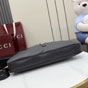 Gucci Jackie Flap Large Crossbody Bag Black Grainy A005ZI AAGVE 1000 - thumb-4
