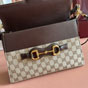 Gucci Horsebit Duomo Medium Top Handle Bag Sand Brown A006N6 FAGGX 9651 - thumb-4