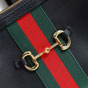 Gucci Horsebit Web Small Camera Bag Black A008PZ AAGIQ 1053 - thumb-2