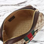 Gucci Horsebit Web Small Camera Bag Sand Brown A008PZ FAFV9 9653 - thumb-5
