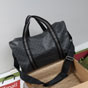 Gucci Medium Duffle Bag With Web Black A00BC5 FAGNW 1095 - thumb-2