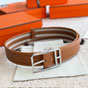 Hermes Half Cod Riviera 38 reversible belt H011767UKAA080 - thumb-3