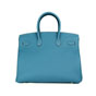 Hermes Birkin Blue Jean 35cm Togo Palladium H027768CC6T - thumb-2