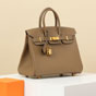 Hermes 25cm Birkin Bag in Etoupe Epsom Gold Hardware - thumb-2