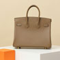 Hermes 25cm Birkin Bag in Etoupe Epsom Gold Hardware - thumb-3