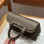 Hermes Halzan 22CM Togo Crossbody Bag in Taupe H069523CC18 - thumb-4