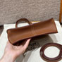Hermes Halzan 22CM Togo Crossbody Bag in Brown H069523CKAI - thumb-5