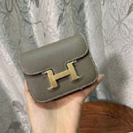 Hermes Constance Slim wallet in Grey H082060CC18