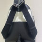 Hermes Allback backpack in Black Beige H083582CKAA - thumb-4
