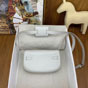 Hermes Kelly Moove Swift in White Silver Hardware H083907CAM4 - thumb-2