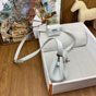 Hermes Kelly Moove Swift in White Silver Hardware H083907CAM4 - thumb-3
