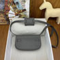 Hermes Kelly Moove Swift in Grey Silver Hardware H083907CAOL - thumb-2