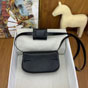 Hermes Kelly Moove Swift in Black Silver Hardware H083907CKAB - thumb-2