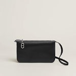 Hermes Zipengo Chaine dAncre To Go pouch in Black H087285CK89