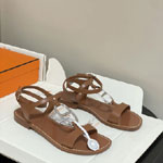Hermes Marinella sandal Brown H261081Z 20350