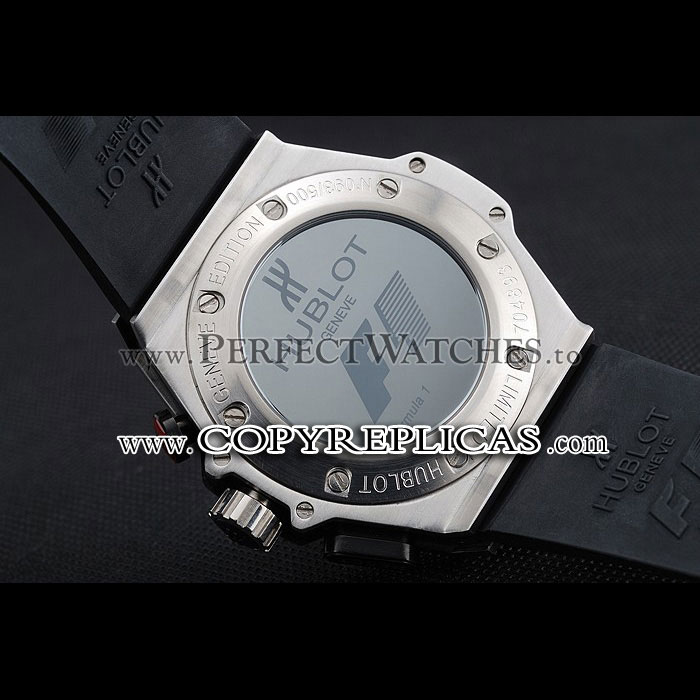 Hublot Big Bang King Power Formula 1 Stainless Steel Case Black Dial HB6261 - Photo-4