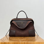 Loewe Large Amazona 180 Bag In Suede A039ASRX03 0018