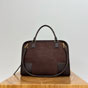 Loewe Large Amazona 180 Bag In Suede A039ASRX03 0018 - thumb-2