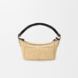 Loewe Cala Mini Bag In Classic Calfskin And Raffia A120HPLX15 2165 - thumb-3