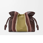 Loewe Medium Flamenco clutch Landscape in nappa calfskin Brown A411FC1XCX 0017