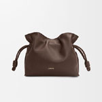 Loewe Mini Flamenco clutch in nappa calfskin Brown A411FC2X73 3606