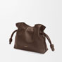 Loewe Mini Flamenco clutch in nappa calfskin Brown A411FC2X73 3606 - thumb-2
