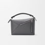 Loewe Small Puzzle Edge bag in classic calfskin Brown A510P60XAC 6862 - thumb-4