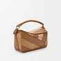 Loewe Small Puzzle bag in classic calfskin and suede Brown A510S21XBR 3980 - thumb-2